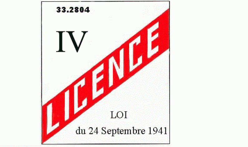 A quoi sert une licence IV?